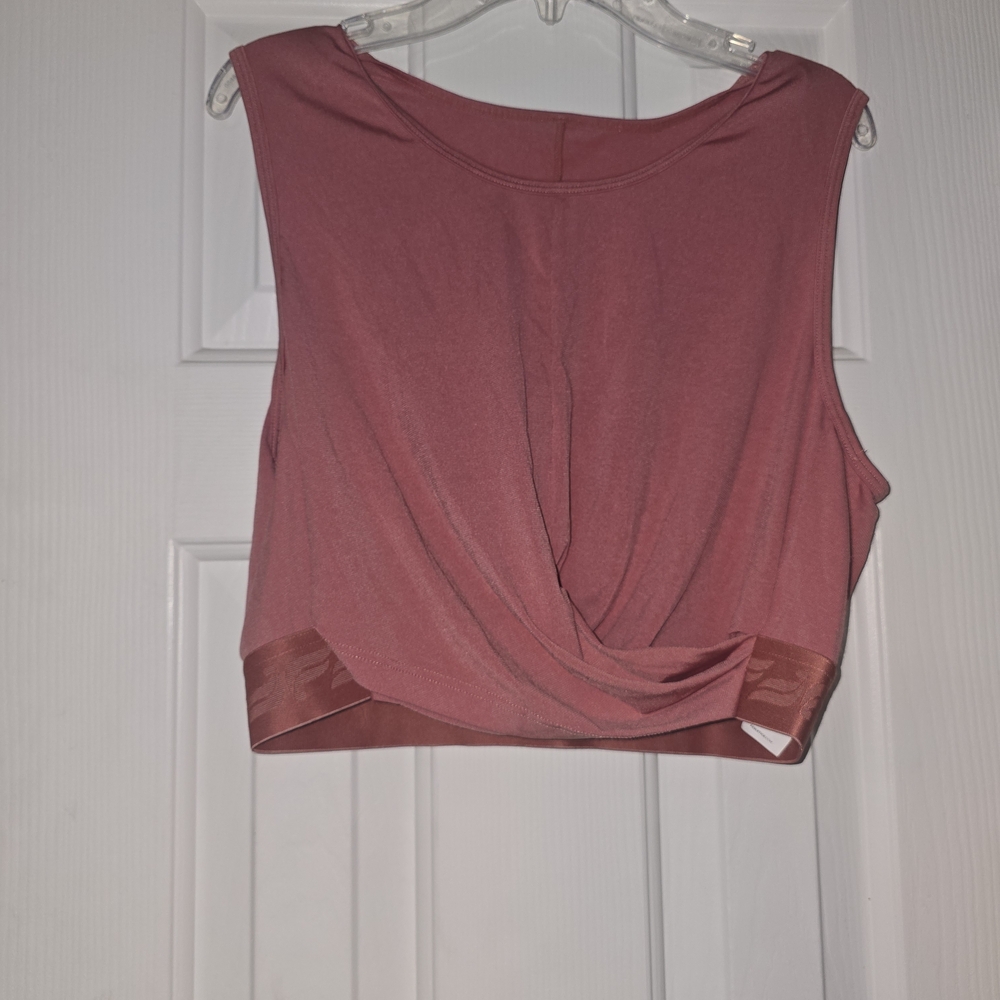 Fabletics Mauve Crop Top
